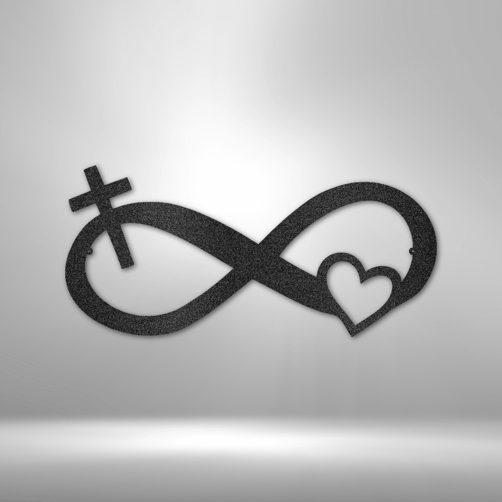 Lords Infinite Love - Steel Sign - Kim’s Signature Beauty & Accessories    (Store description)