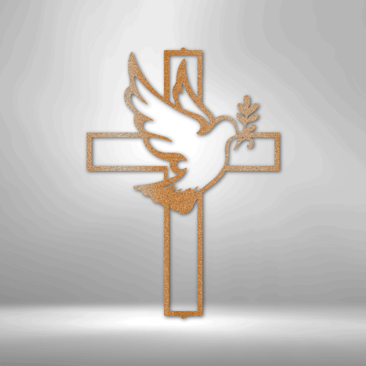 Peaceful Dove - Steel Sign - Kim’s Signature Beauty & Accessories    (Store description)