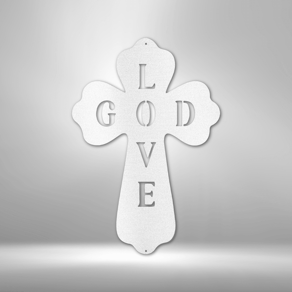 God Love - Steel Sign - Kim’s Signature Beauty & Accessories    (Store description)