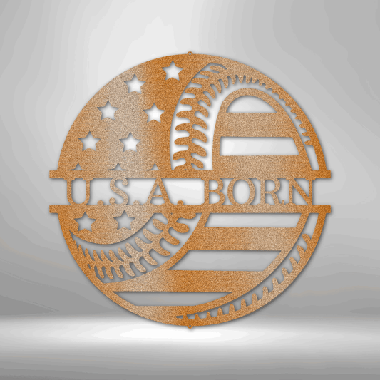 America's Pastime - Personalized | Metal Sign - Kim’s Signature Beauty & Accessories    (Store description)